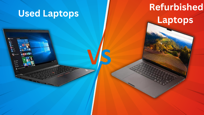 Differences between refurbished and used laptops ?