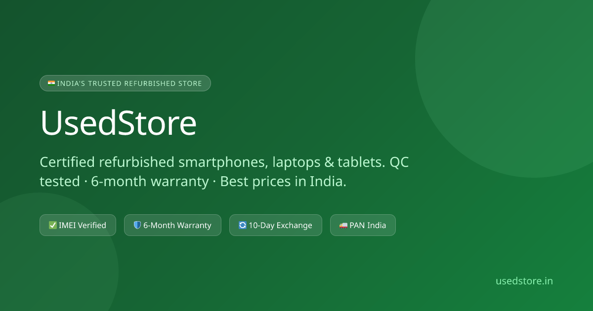 Refurbished Electronics — UsedStore | UsedStore